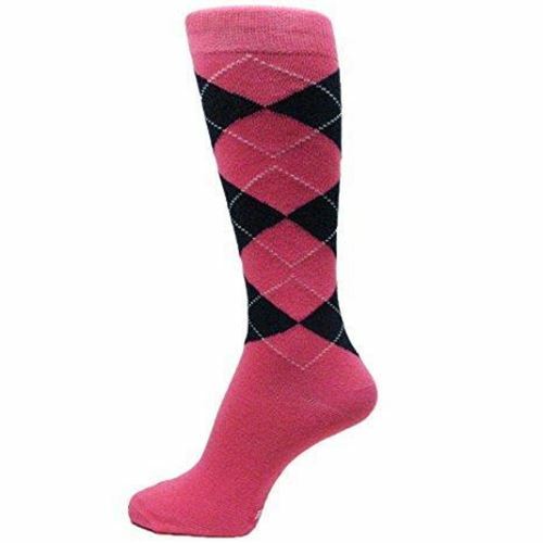 Spotlight Hosiery shades of PINK Men Groomsmen dress Socks (Hot Pink, Light Pink