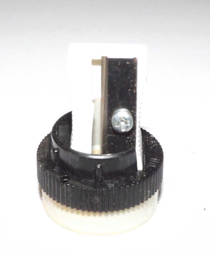 Vintage Pencil Shape Pencil Sharpener Plasic Made In Germany