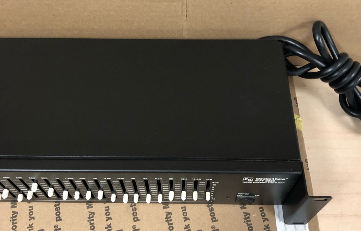 Electro Voice EVT 2230 Tapco Graphic Equalizer (TESTED)