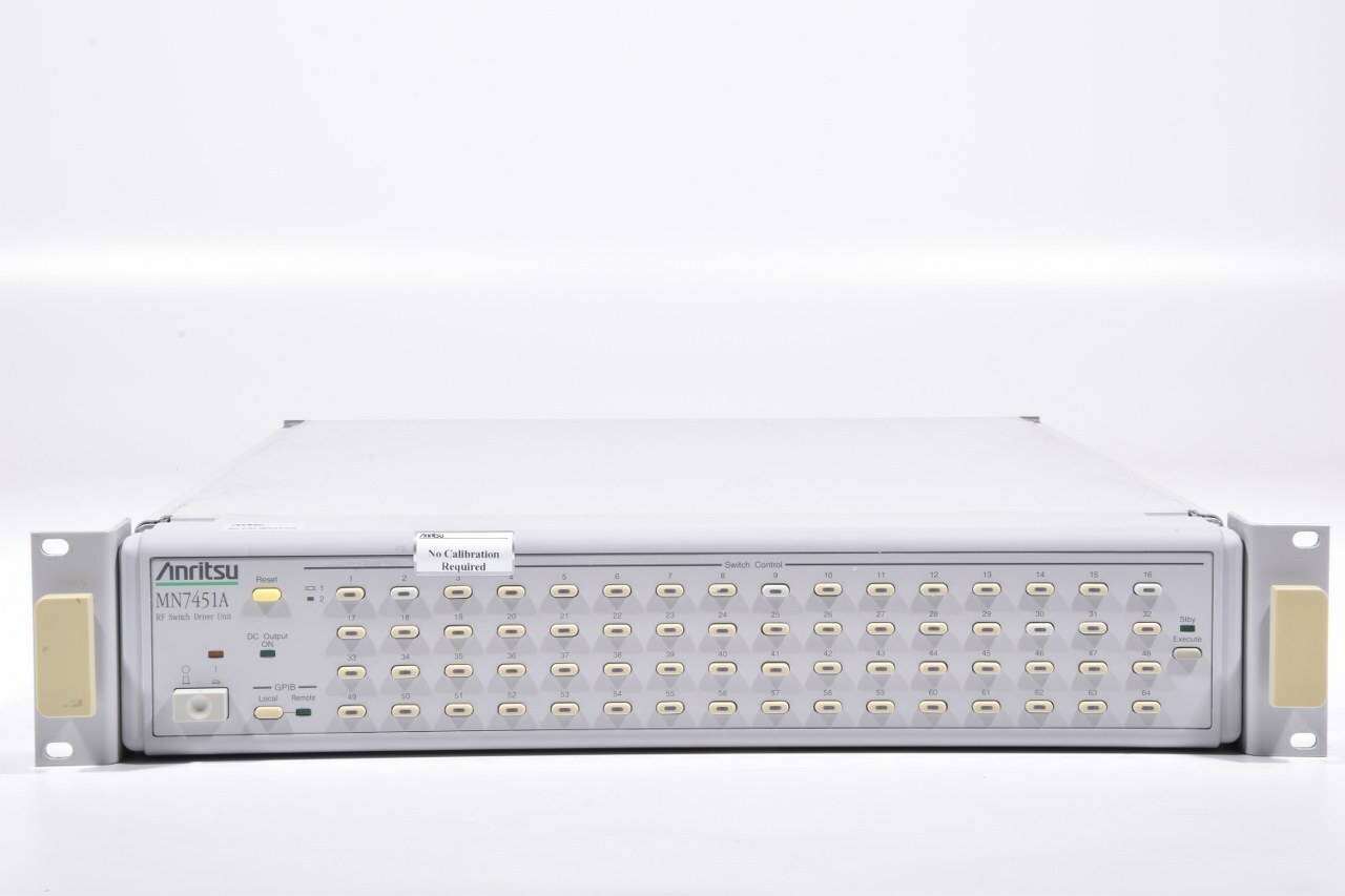 ANRITSU MN7451A RF Switch Driver Unit 6200504861
