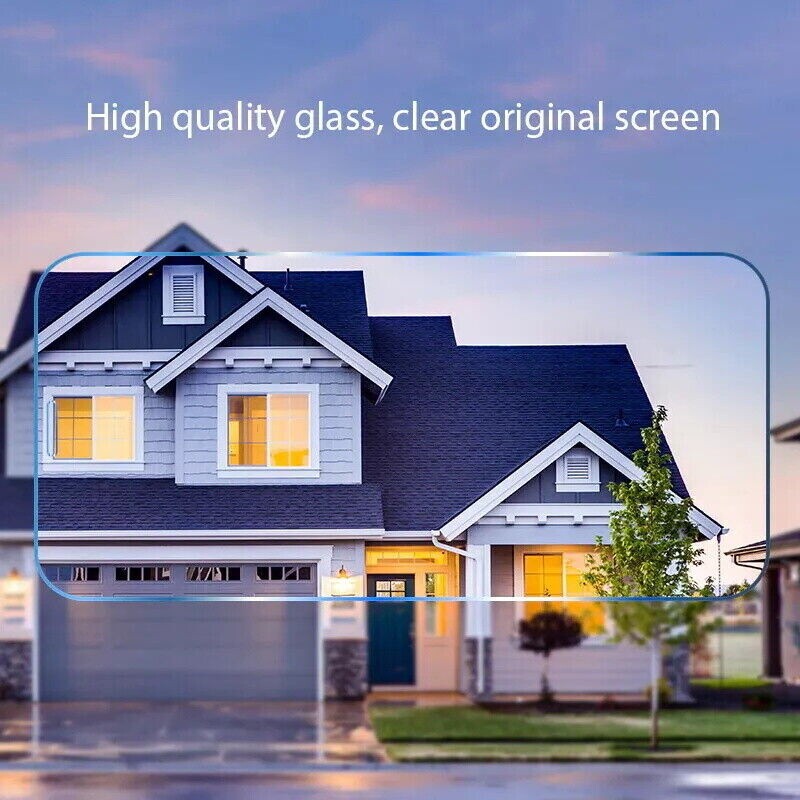 2PCS Apple tempered glass protector suitable for iPhone 14 15 16 Pro Plus Max