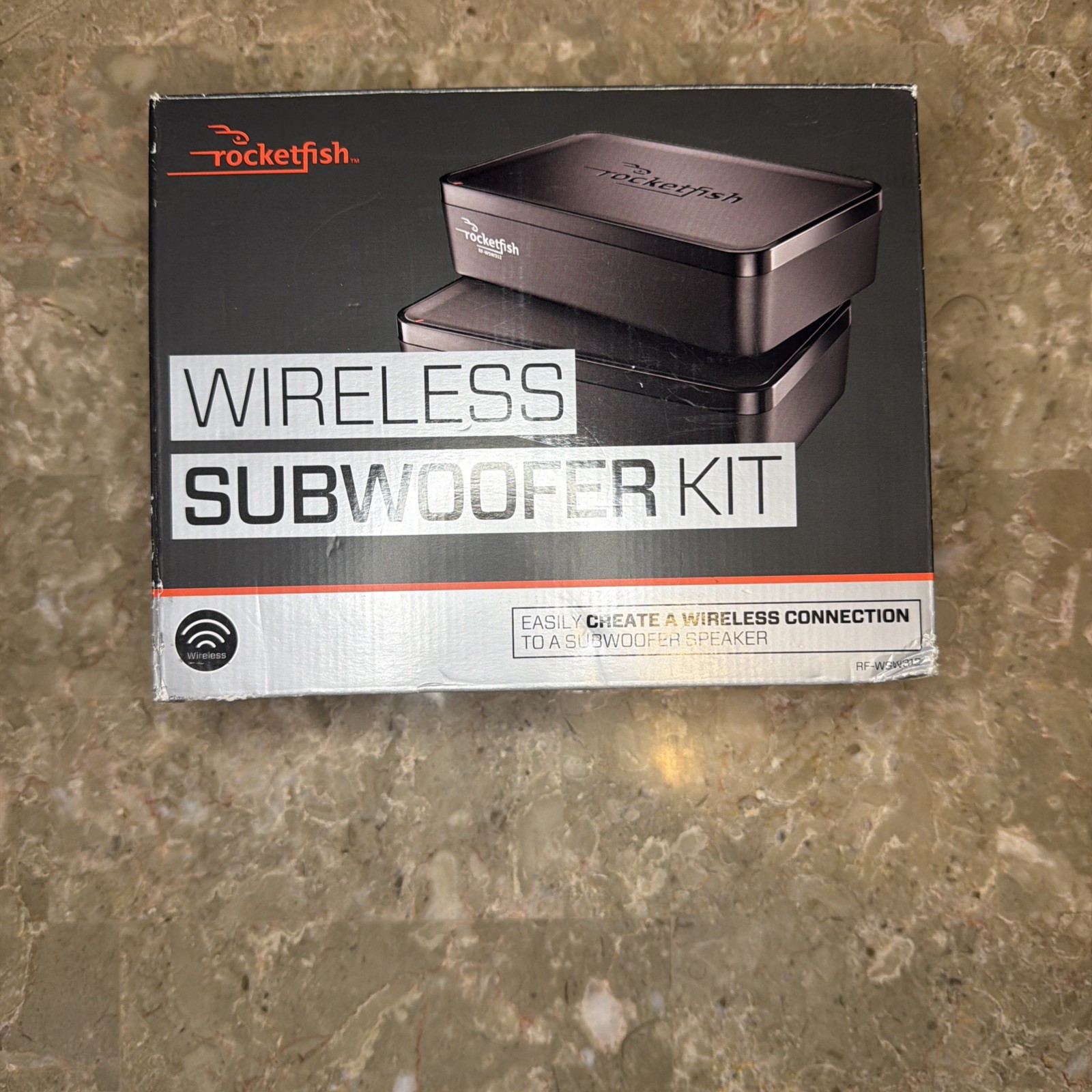 Rocketfish Wireless Subwoofer Sender/Receiver Kit Complete RF-WSW312 W/ Box