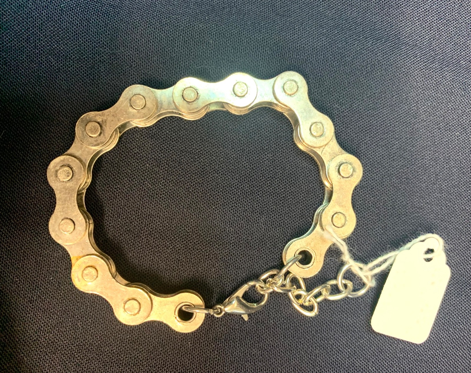 Cool New Handmade Steel Biker Bicycle Motorcycle Chain Bracelet,  7.5-9.0 inch