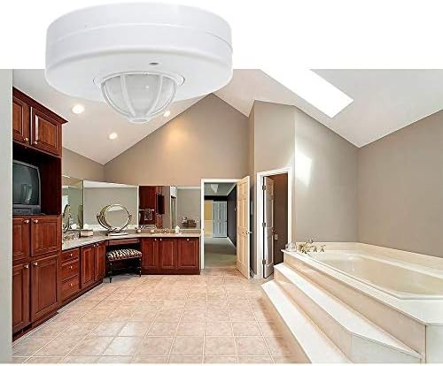 360 Degree Ceiling Occupancy Sensor PIR Motion Sensor Switch with 3 detectors,10