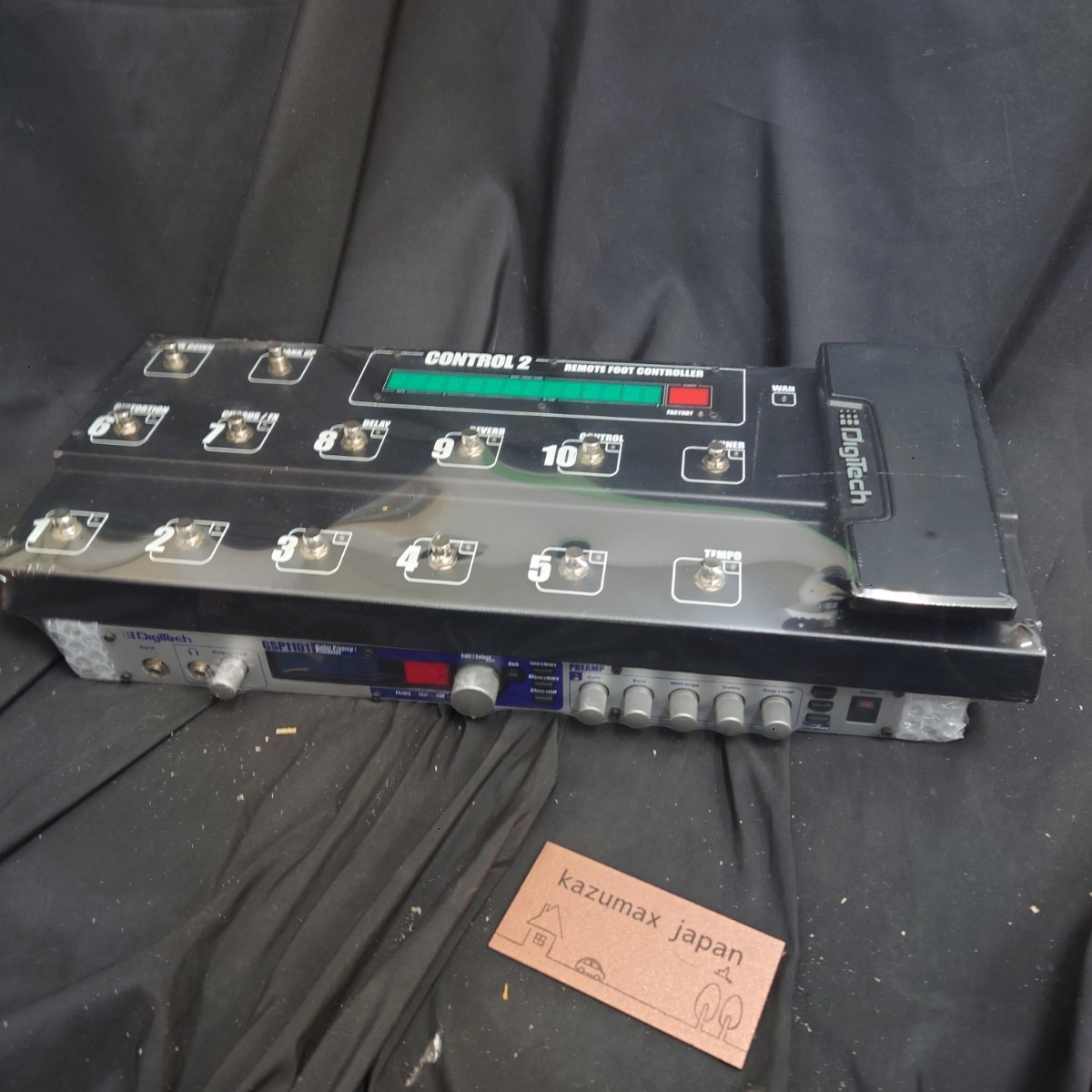 Digitech GSP1101 Multi Effects Processor Rack Guitar with Control 2 Foot Control