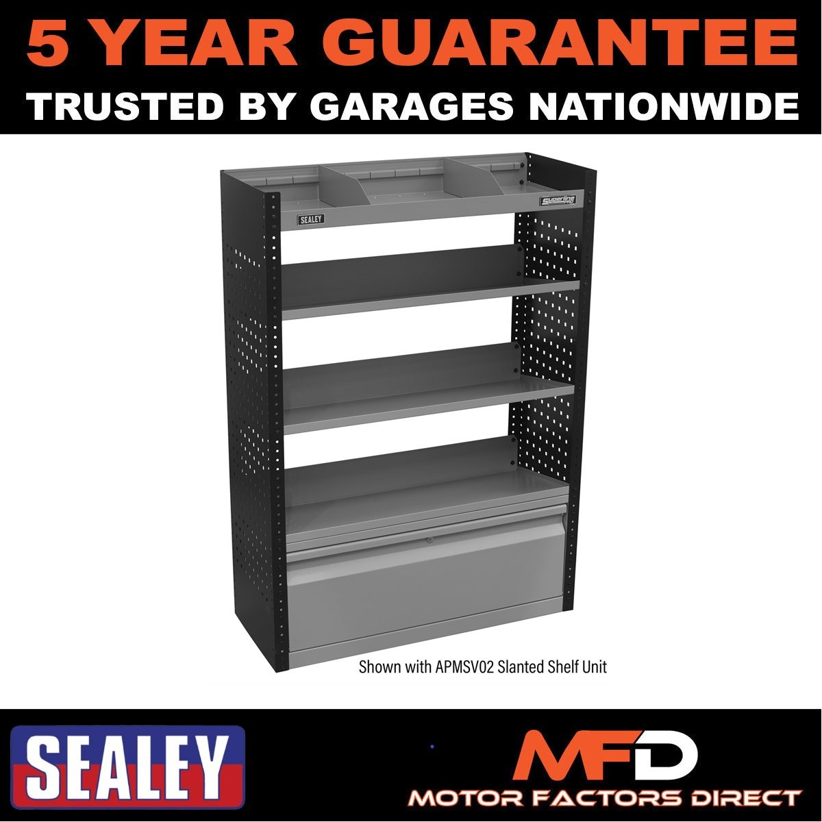 Sealey Superline PRO� Modular Lockable Storage Door 845mm APMSV03