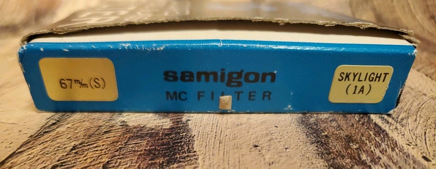 Samigon Multicoated Optical Glass Filter 67 m/mm Skylight 1A