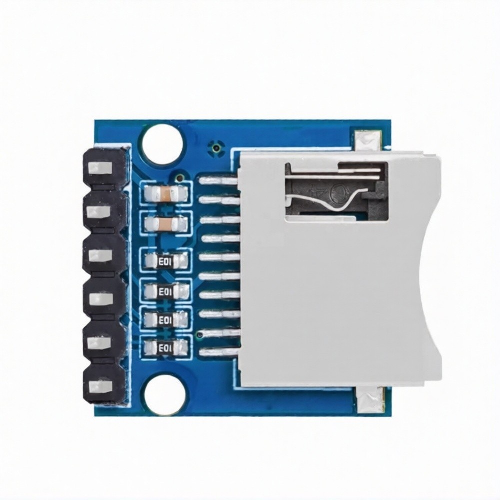Compact Blue PCB For SD Card Adapter for Arduino For SPI 18.5mm x 17.5mm 3. for