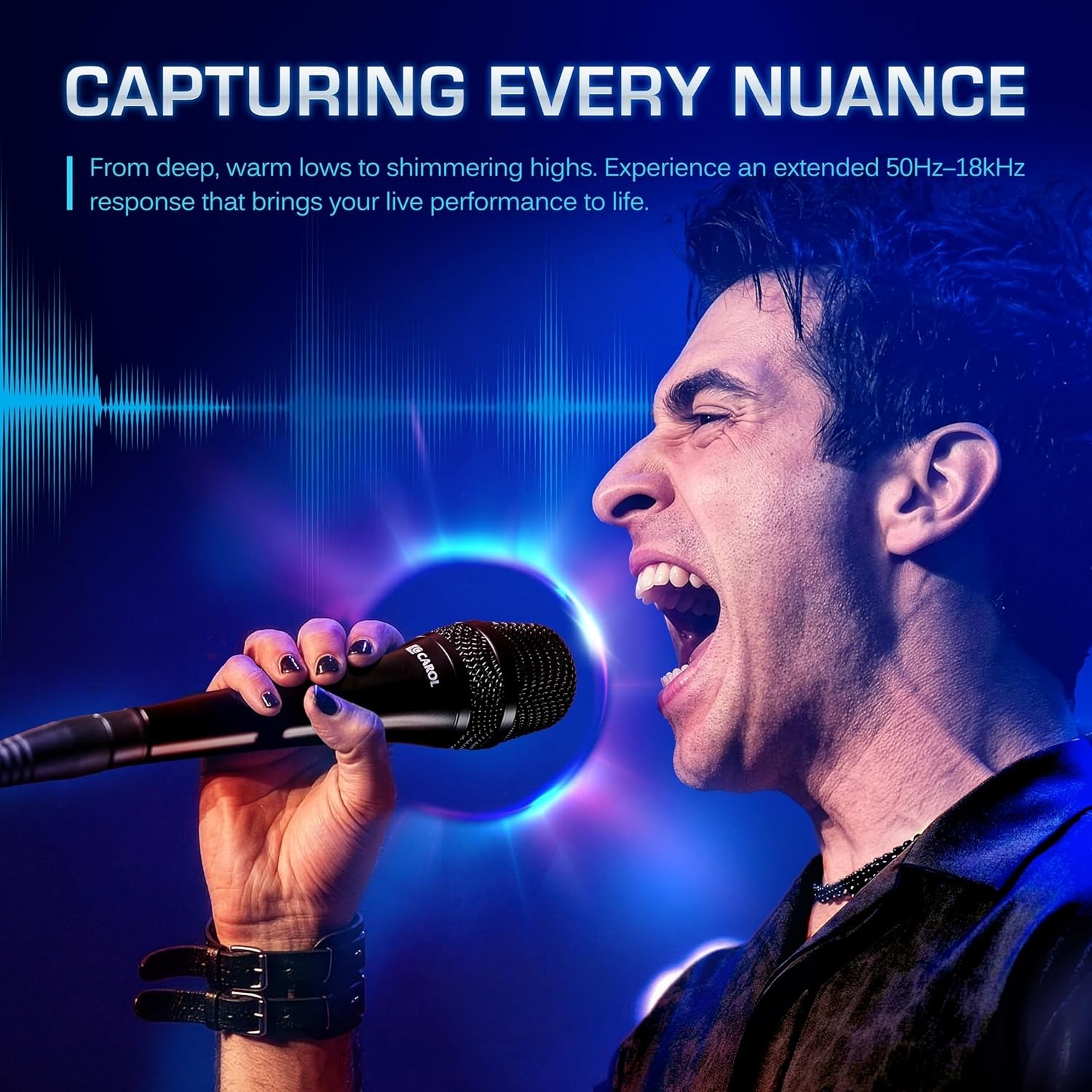 Microphones & Wireless Systems CAROL AC 930 Dynamic Supercardioid Vocal Micropho
