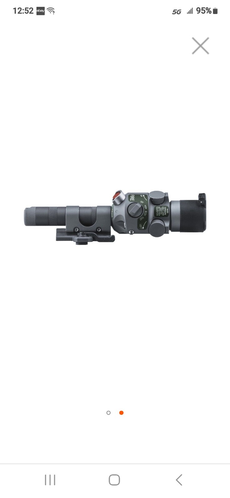 Picatinny mount for B.E. Meyers glare mout