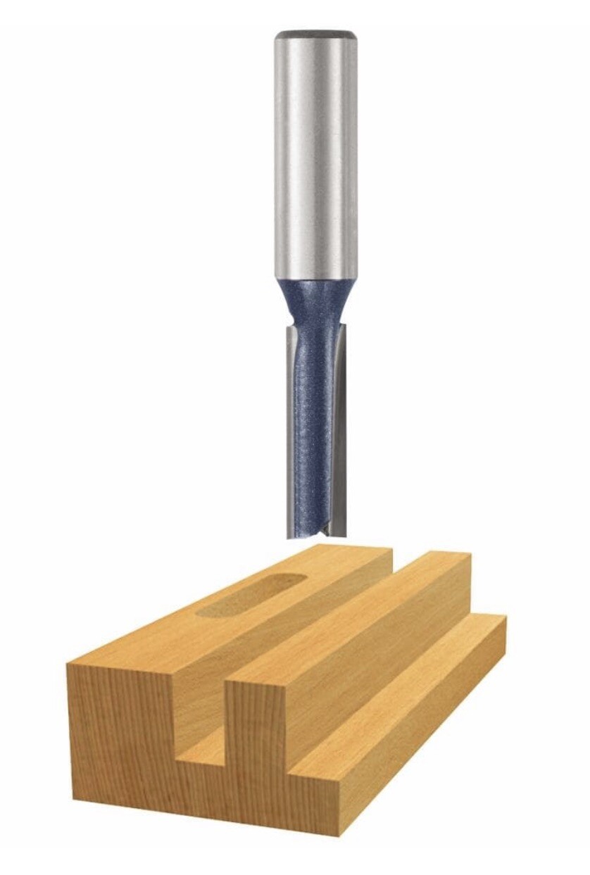 Bosch 85274M  5/16 In. X 3/4 In. Carbide Tipped 2-Flute Straight Bit