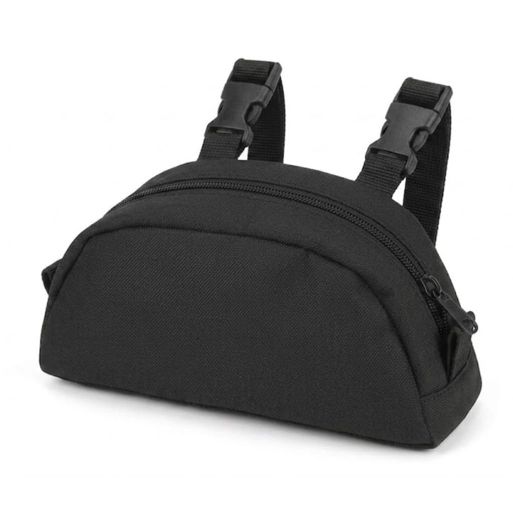 Slim Pommel Bag for Western Saddle, Front Horn Pouch, Black
