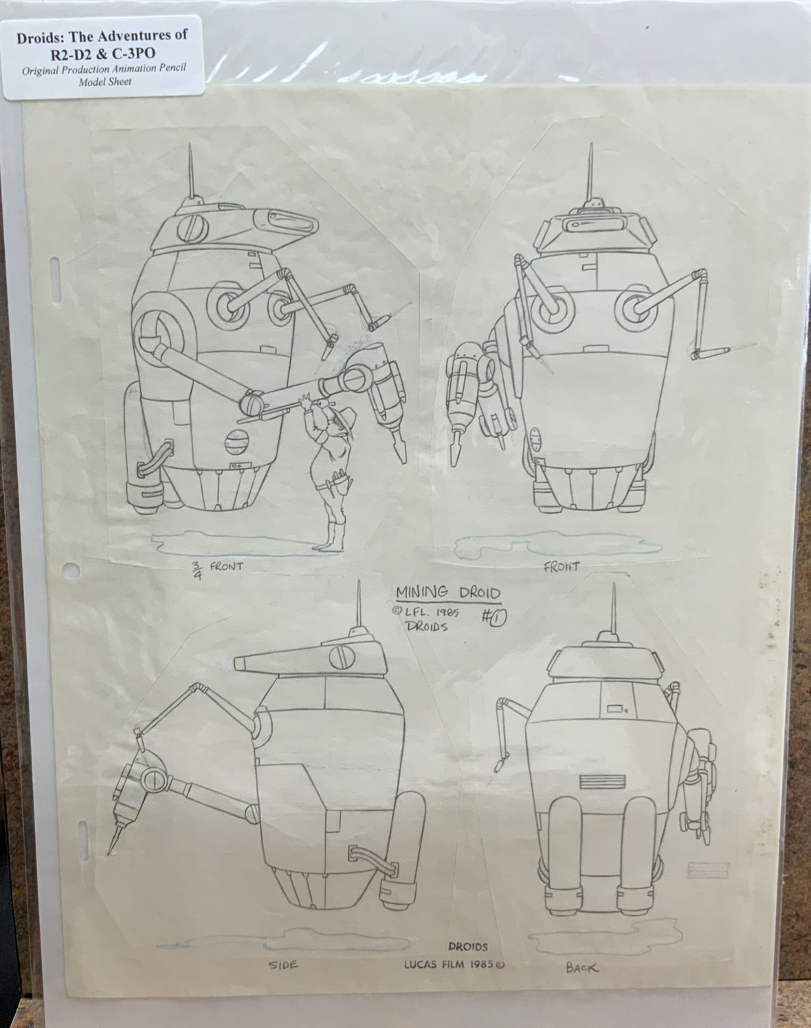 Star Wars DROIDS Artwork