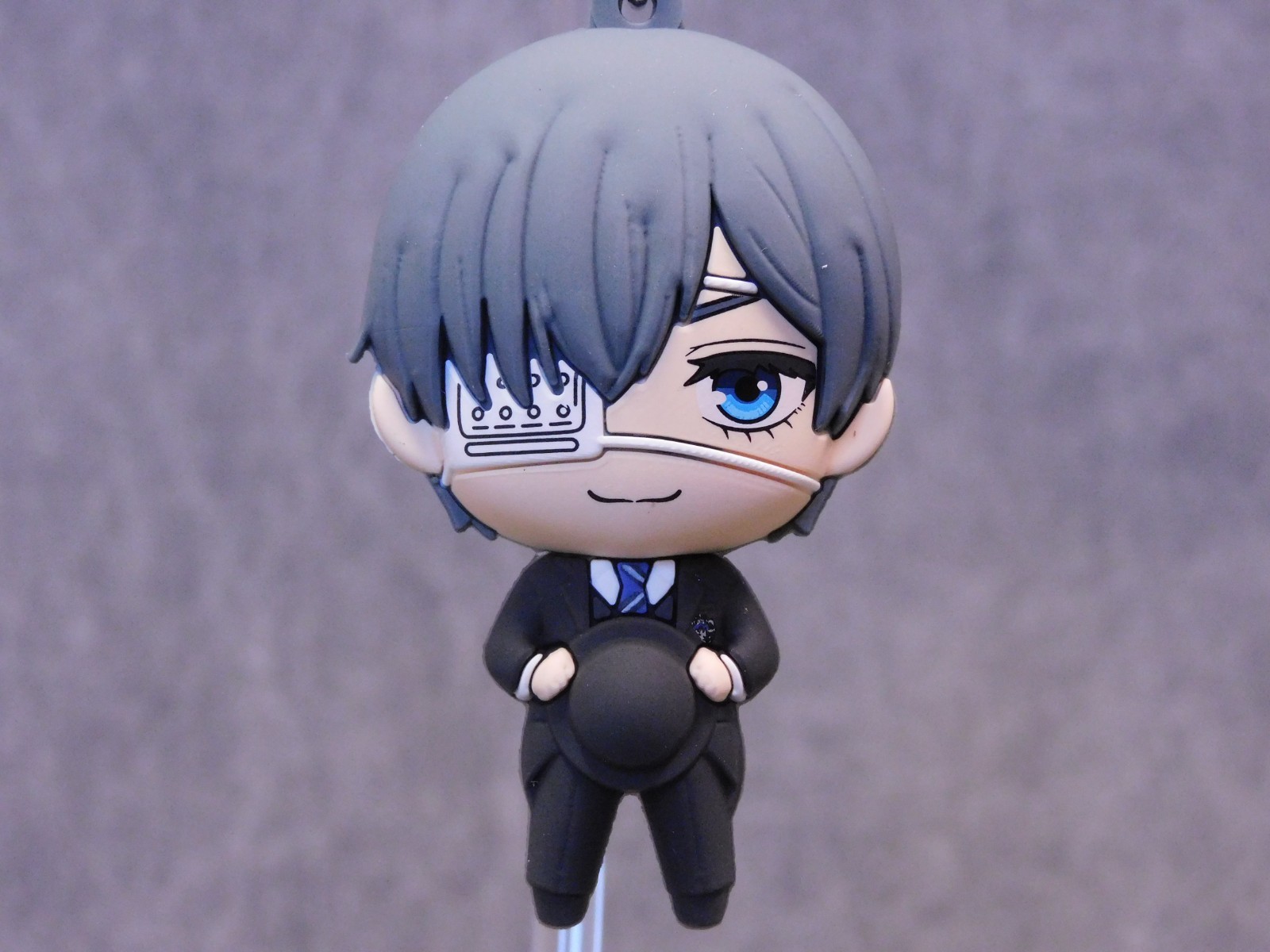 Black Butler NEW * Ciel Phantomhive Clip * Blind Bag Series 1 Key Chain Monogram