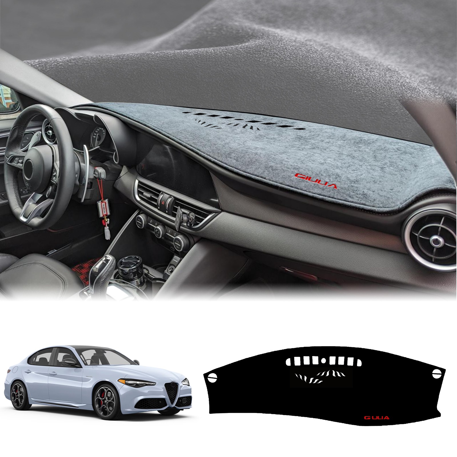 Dashboard for Alfa Romeo Giulia 952 2017-2022 LHD speaker dashmat Accessories