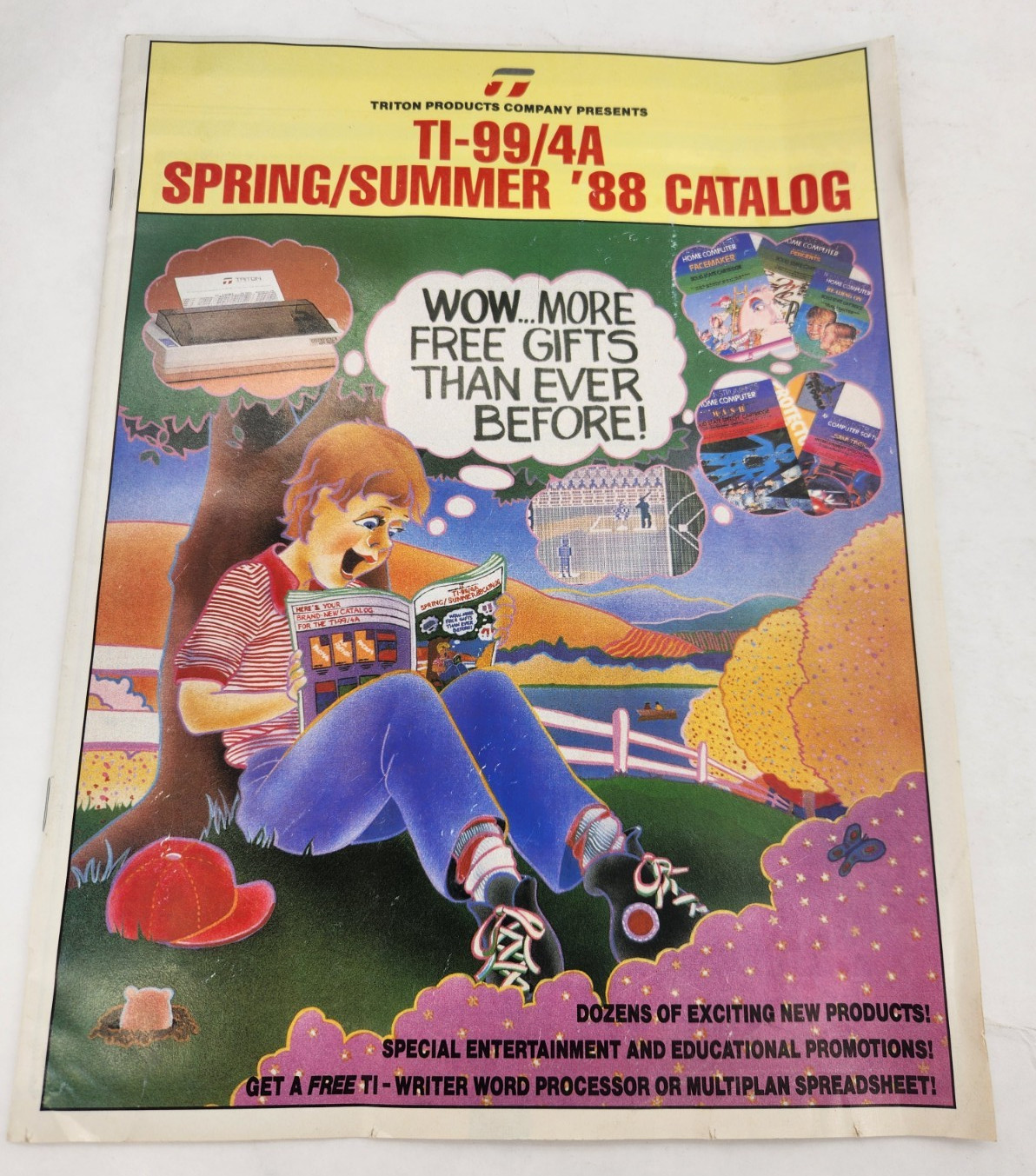 Triton Products Company Presents TI-99/4A Spring/Summer '88 1988 Catalog
