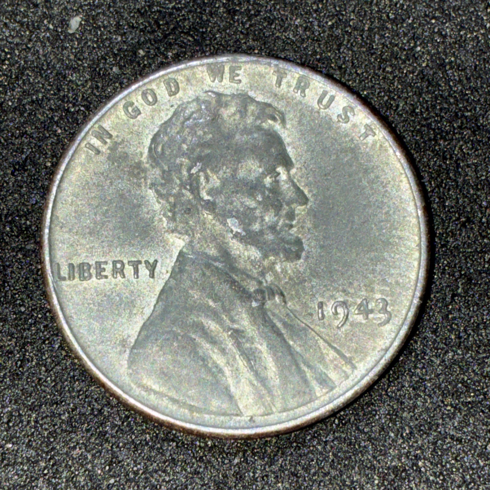 1943 Lincoln Steel Wheat Cent (FREE SHIPPING)