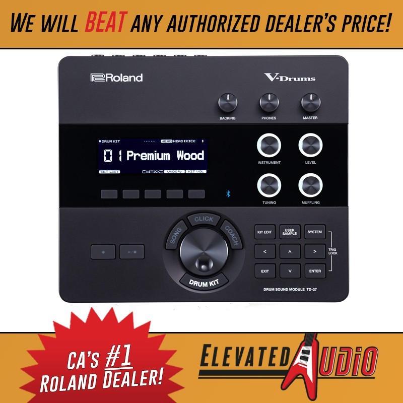 Roland TD-27 Electronic V-Drum Module, Brand New. Make Offer or Buy Now from USA