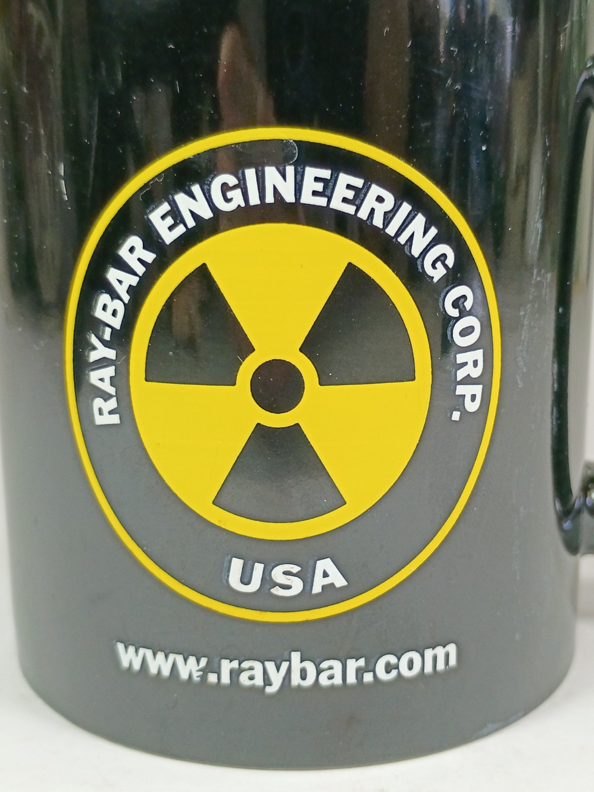 Ray-Bar Engineering Corp. USA, Radiation Shielding, Coffee Mug.