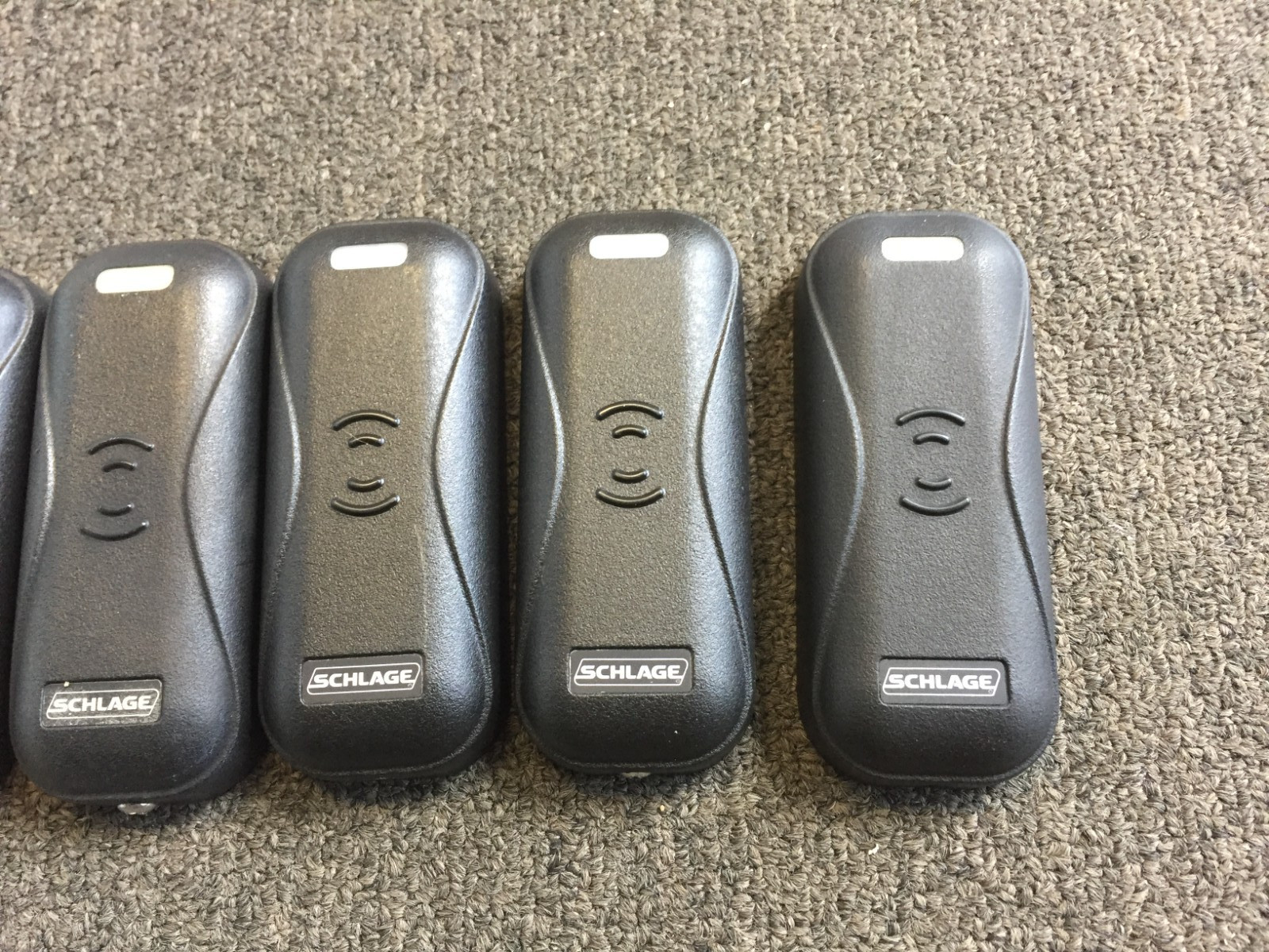 Lot of 5 SCHLAGE APTIQ SM10 Access Control Card Readers, Black-30 day wty