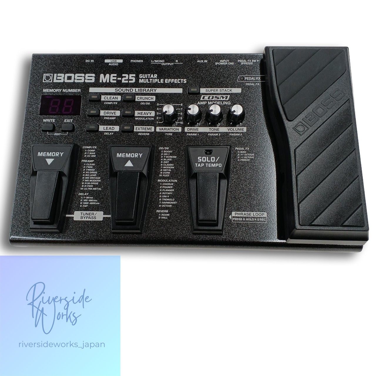 BOSS ME-25 Multi-Effects Processor - Excellent Condition JP