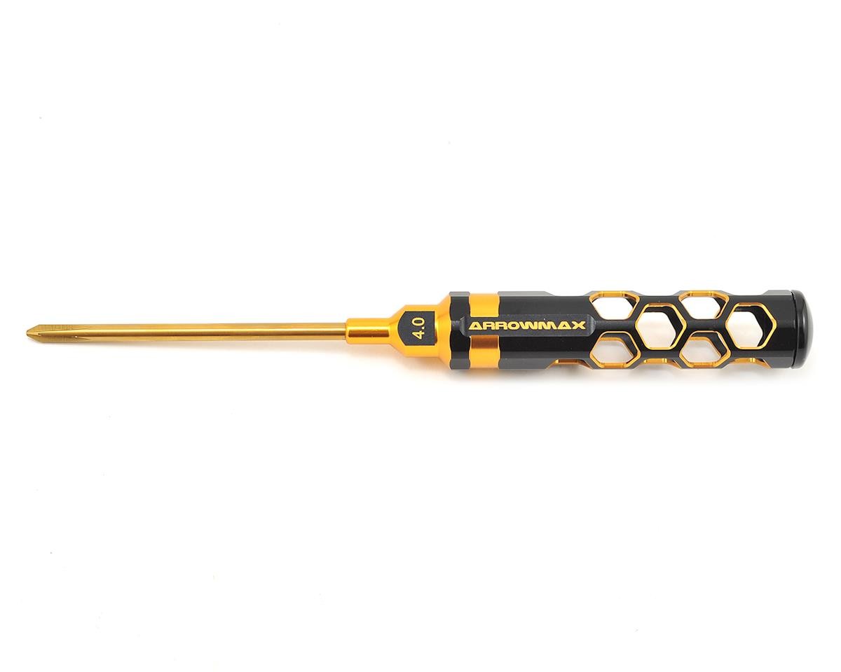 AM Arrowmax Black Golden Phillips Screwdriver (4.0mm) [AMX-440141BG]