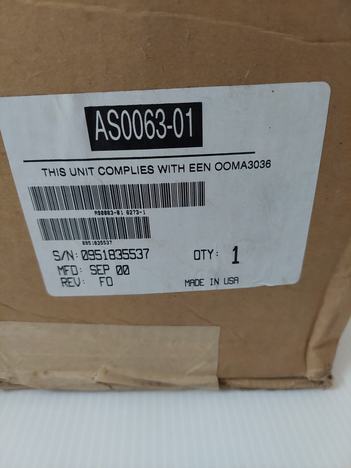 Sensormatic Access Control Advanced Power System C-Cure apS