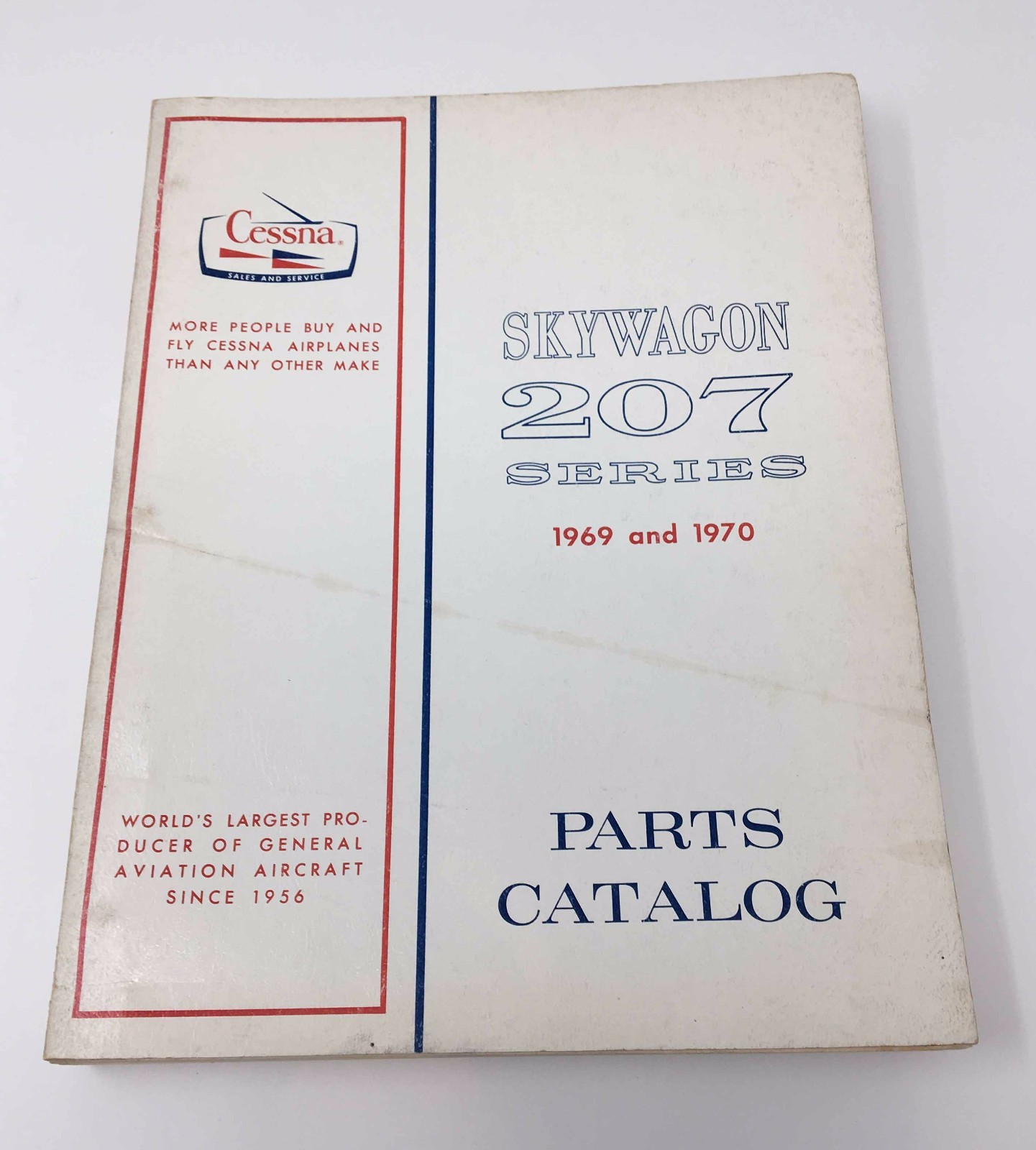 CESSNA Model 207 Series Parts Catalog 1969 1970 Skywagon