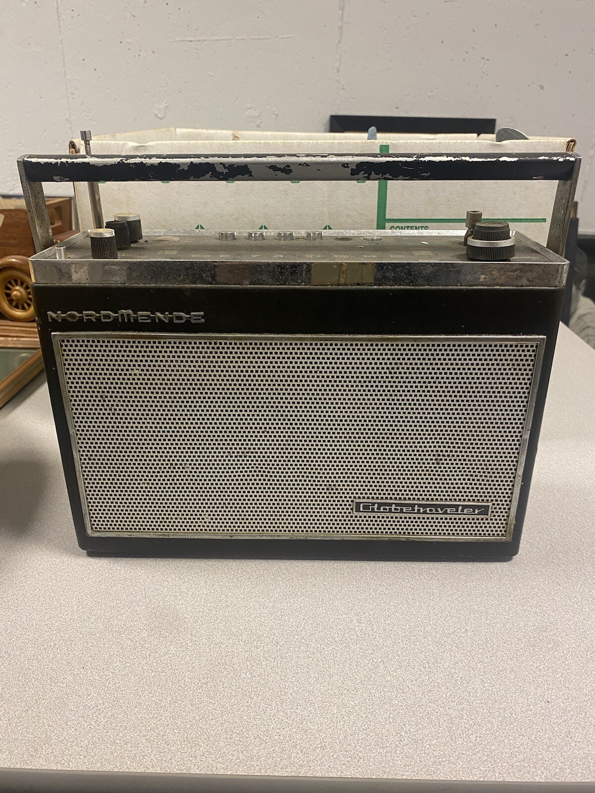 Very Rare Vintage Normende Globetrotter Radio