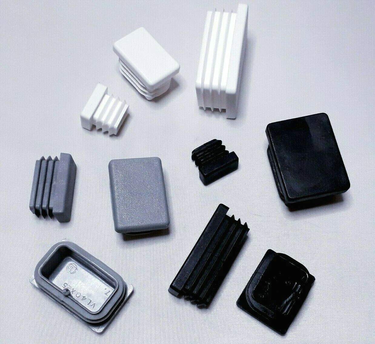 Lamella plugs rectangular plugs rectangular pipes end caps pipe caps square