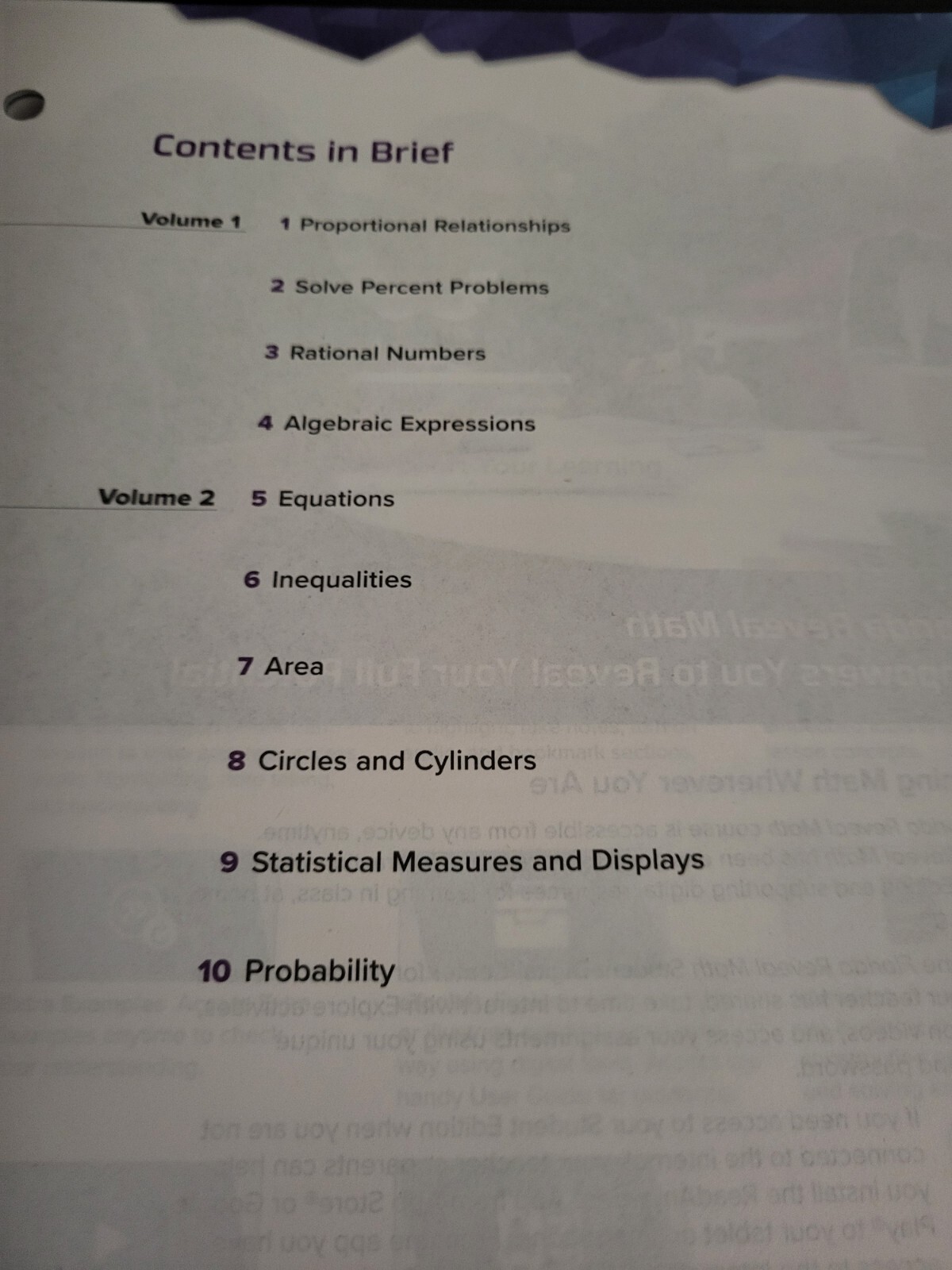 Florida Reveal Math Grade 7 Volume 2 Student Edition McGraw Hill Paperback