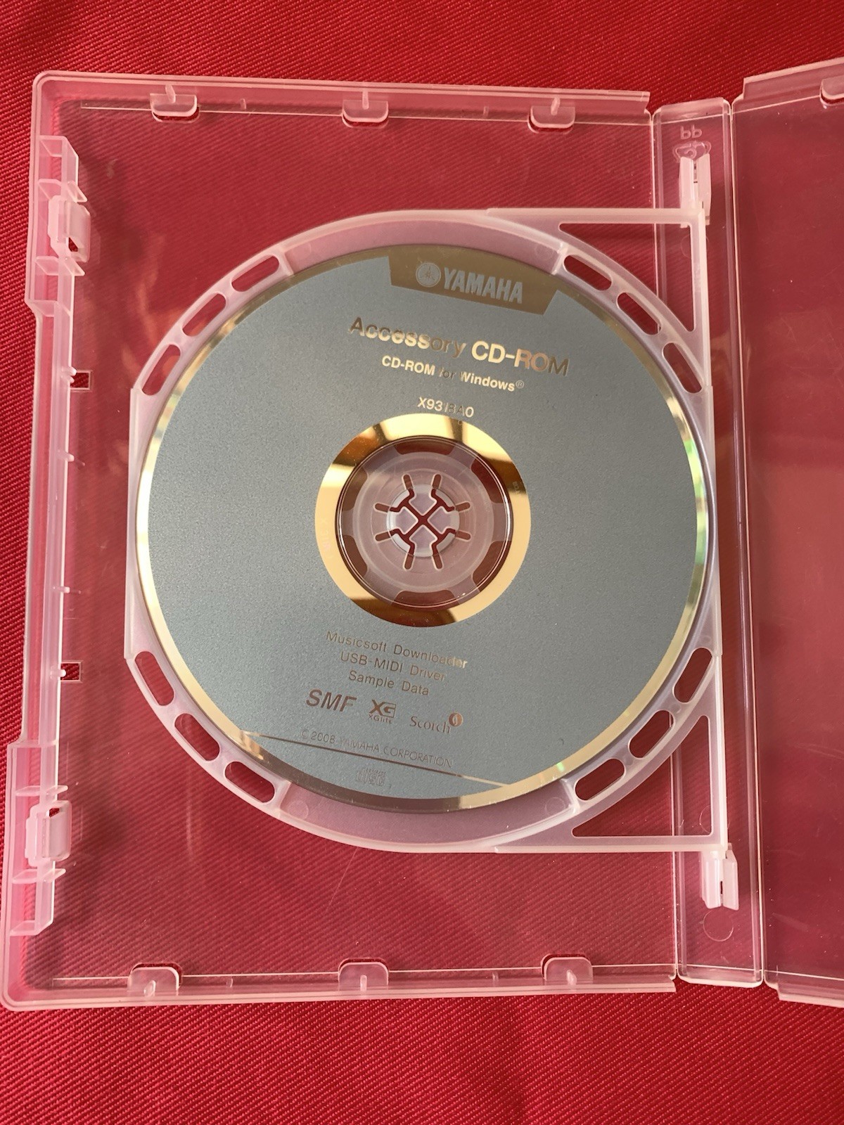 Yamaha Accessory CD-ROM Disk for Windows X9318AO Microsoft Downloader 2008