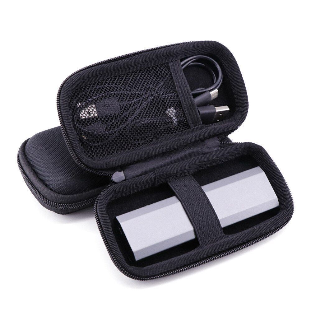 Portable Storage Bag For EVA External Hard Drive Disk M.2 NVME SATA SSD