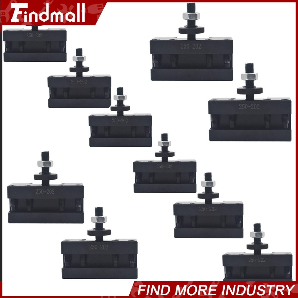 Findmall 10× BXA 250-202 #2 Quick Change Turning Facing  Boring Tool Post Holder