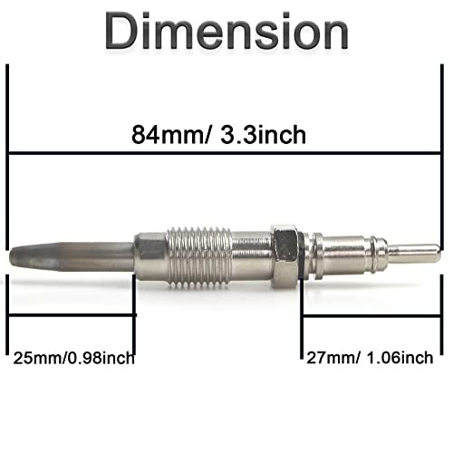 0 Glow Plug Compatible with Bobcat Loader Skid Steer 864 873 863 Engine 0118040
