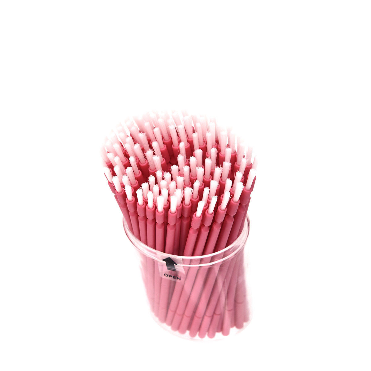 100 Pcs/Pack Dental Bendable Long Shank Use Disposable Micro Applicator Brush