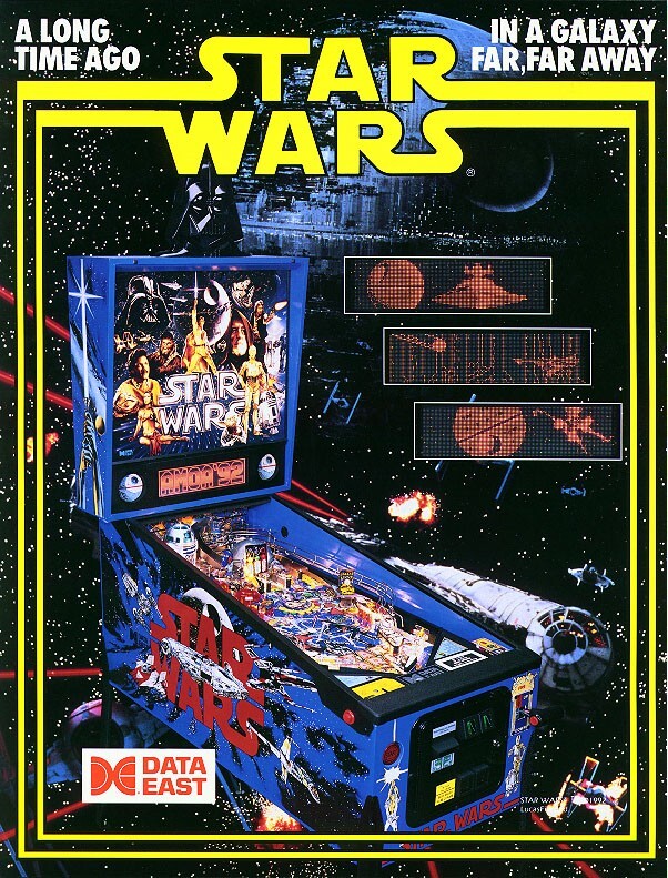 Star Wars Pinball (Data East) - ROM Upgrade chip set NEW v1.07
