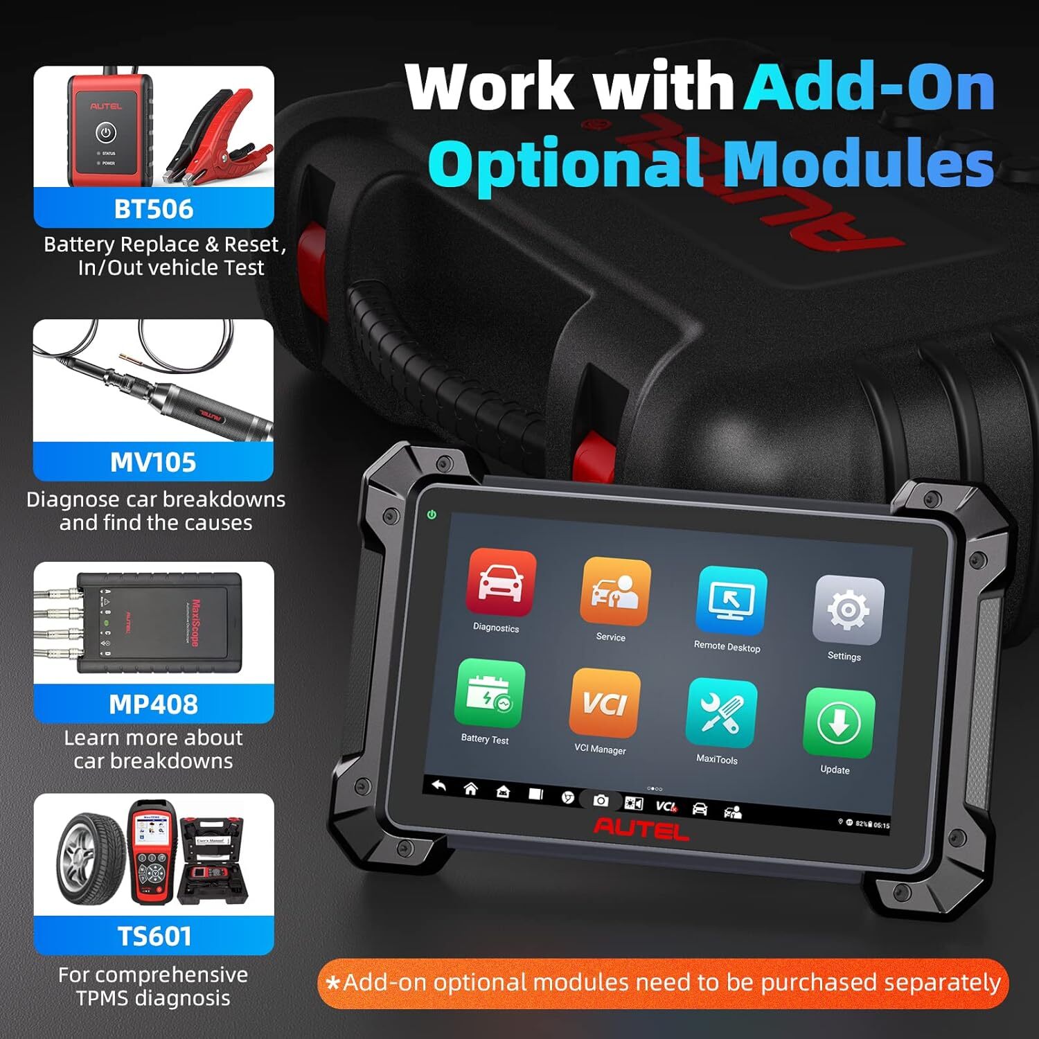 Autel MaxiSys MS908S PRO II Programming Diagnostic Scanner MK908 PRO II 2025