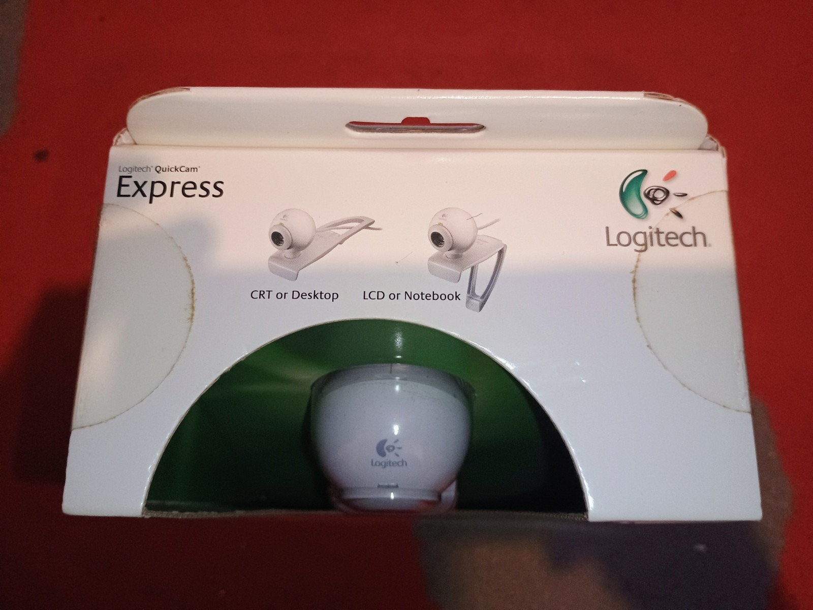 Logitech QuickCam Express USB Webcam Sealed New in Box Vintage Tech PC Retro