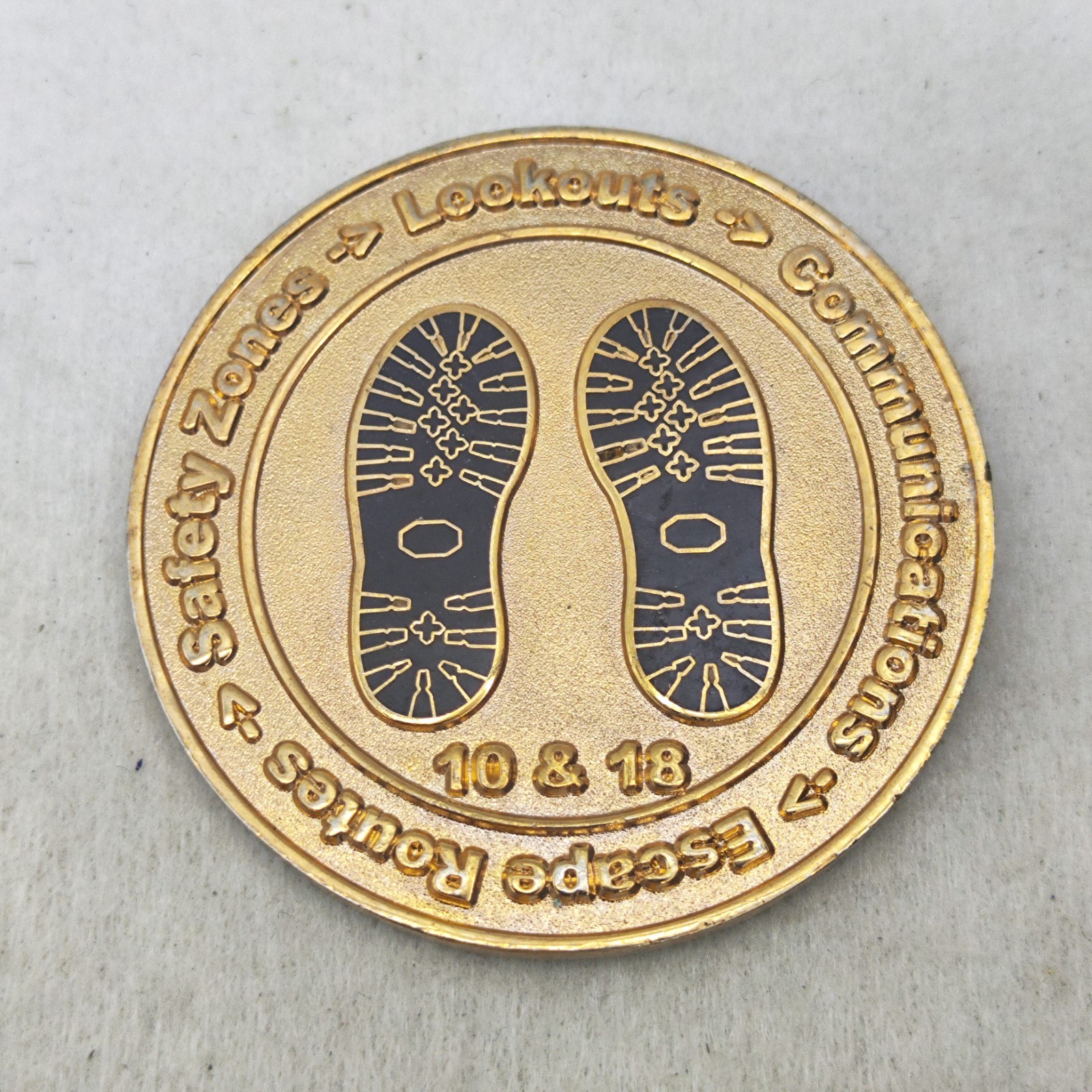 Southern Area Incident Command Gold Team  Challenge Coin