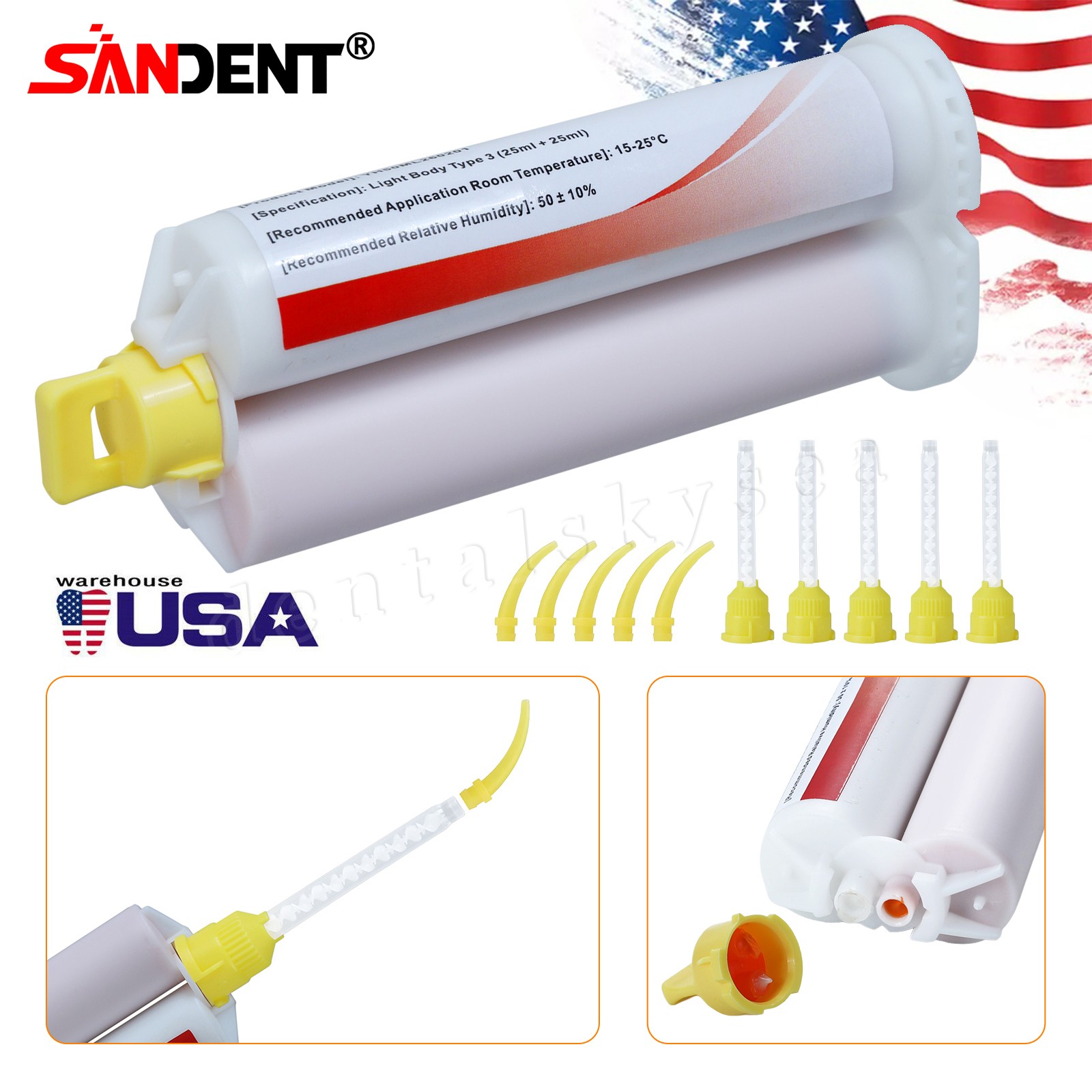 Dental VPS Impression Material Light Body - Fast Set
