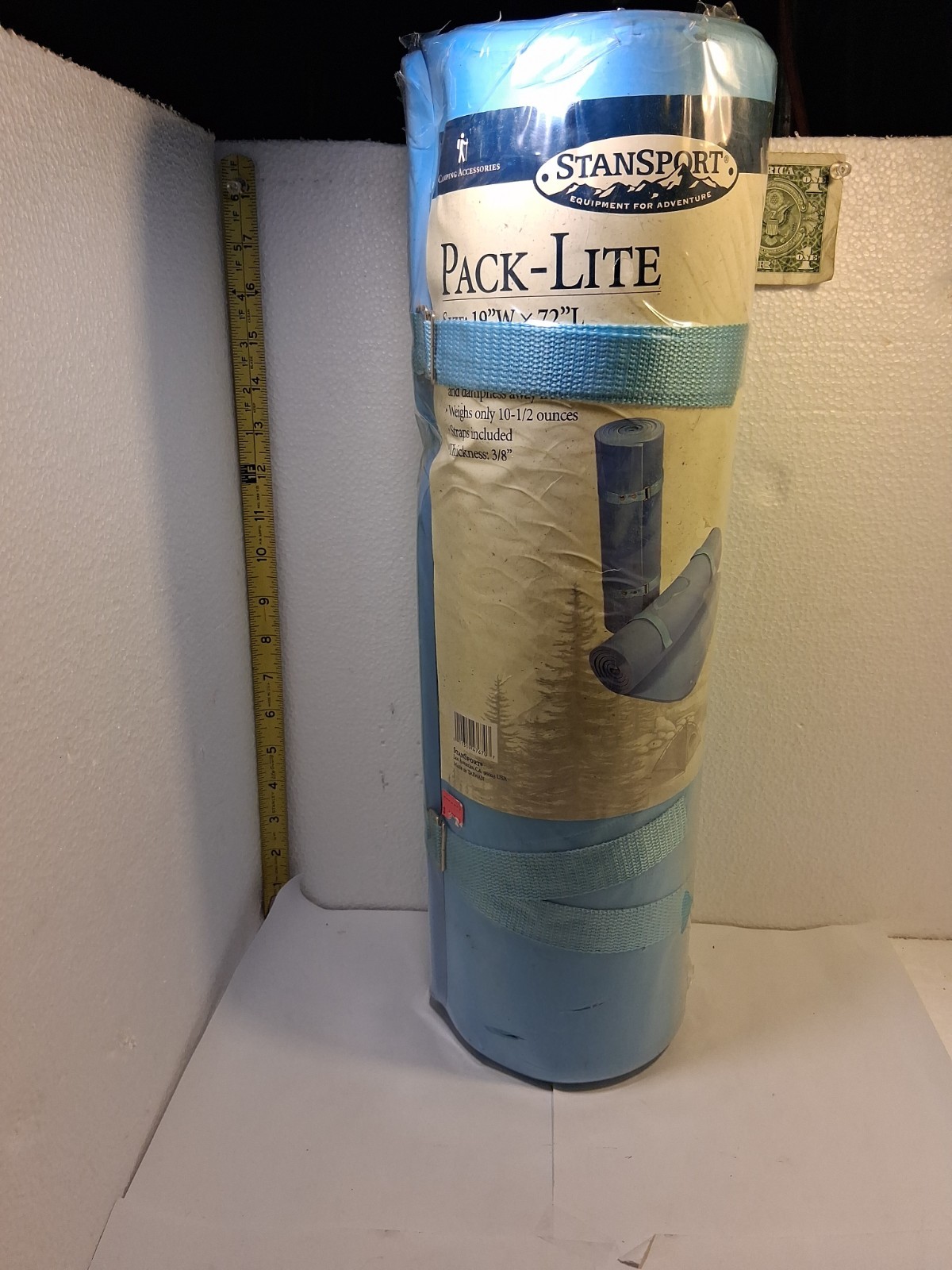 Stansport Pack-lite 19" × 72" 10.5 oz NEW