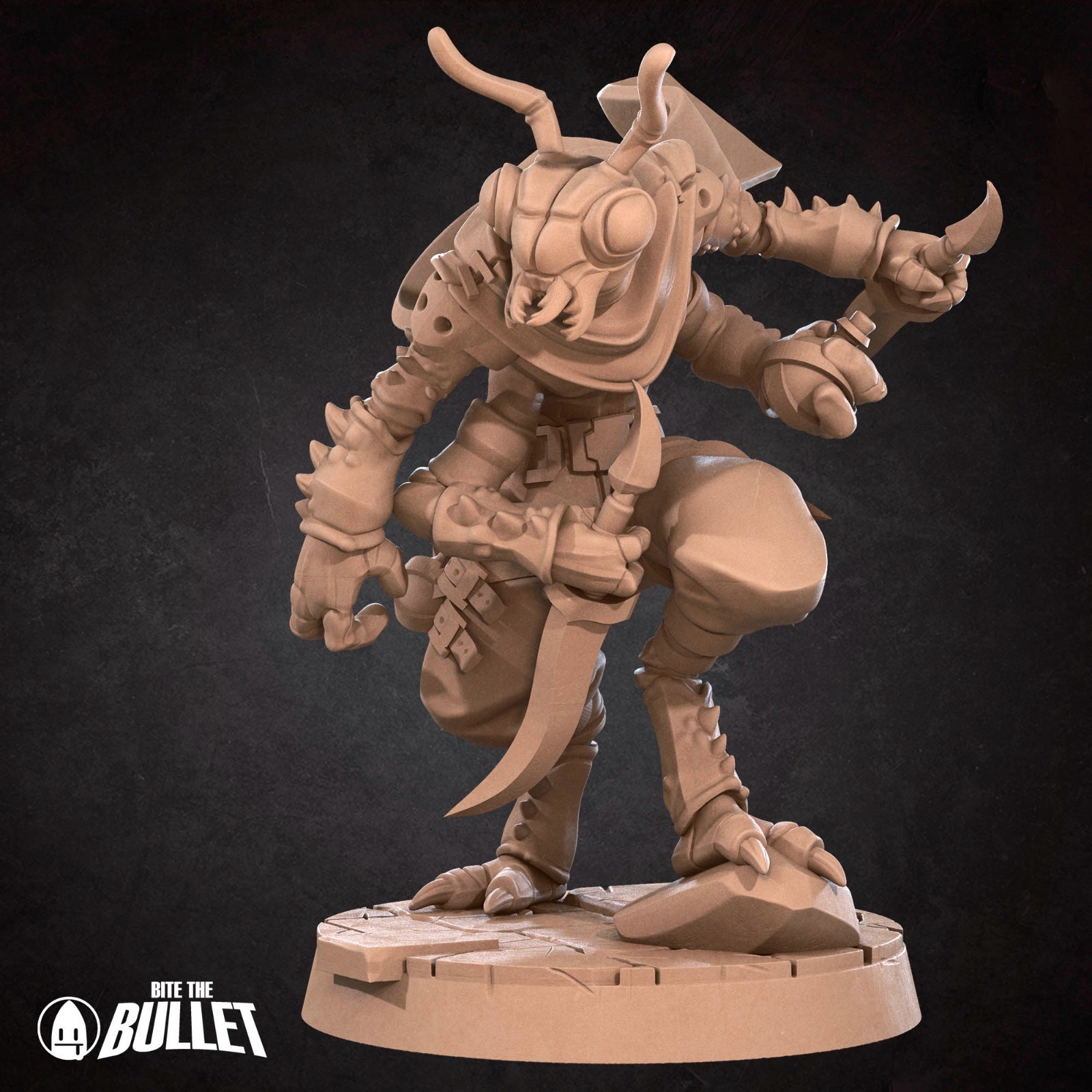 Dungeons and Dragons - Playable Character - Thri-Kreen - Rogue, Fighter, Warrior