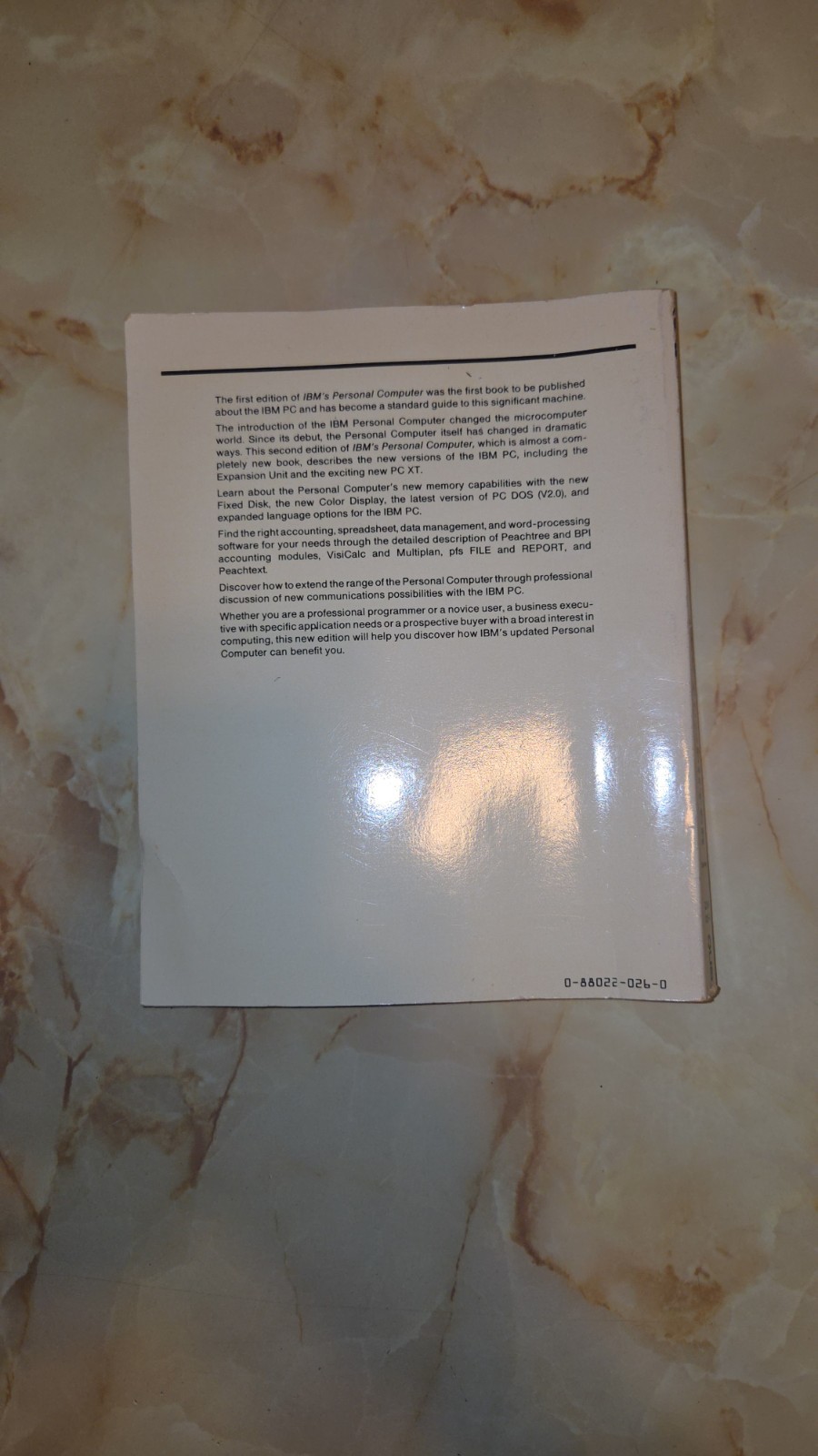 Vintage IBM Personal Computer Book 2nd Edition Includes XT Que On Systems PC...