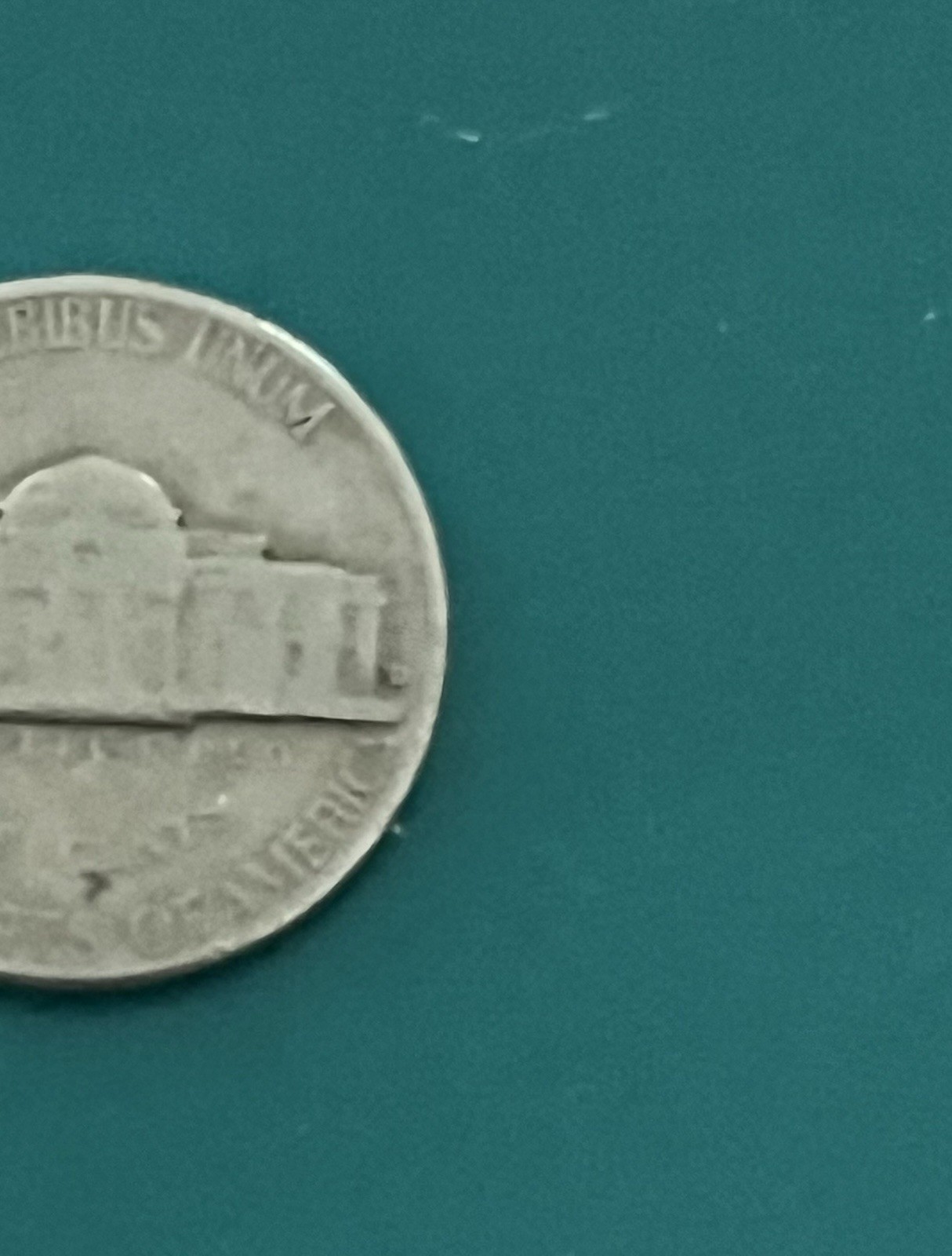 1962 D Jefferson Nickel Error