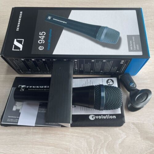 Sennheiser Professional E 945 Dynamic Super-Cardioid Vocal Microphone Wired