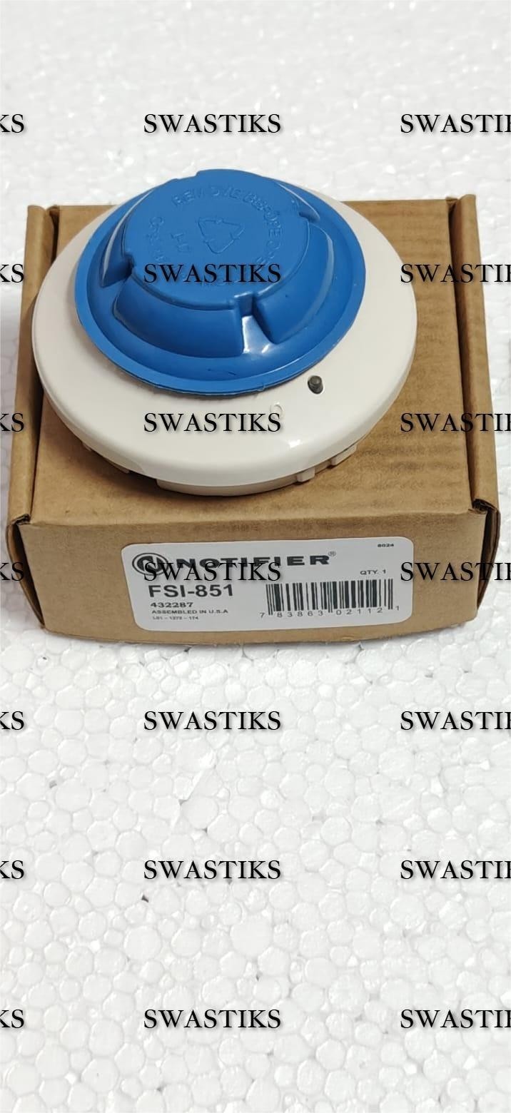 FSI-851 NOTIFIER INTELLIGENT IONIZATION SMOKE DETECTOR FOR FIRE ALARM SYSTEM