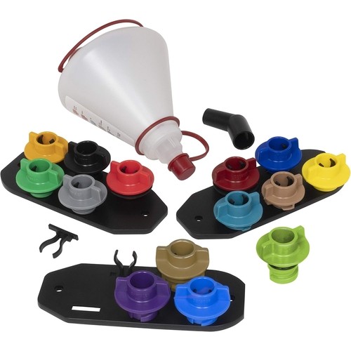 Lisle 19912 Multi-Application Oil Funnel Set, 14-Pieces