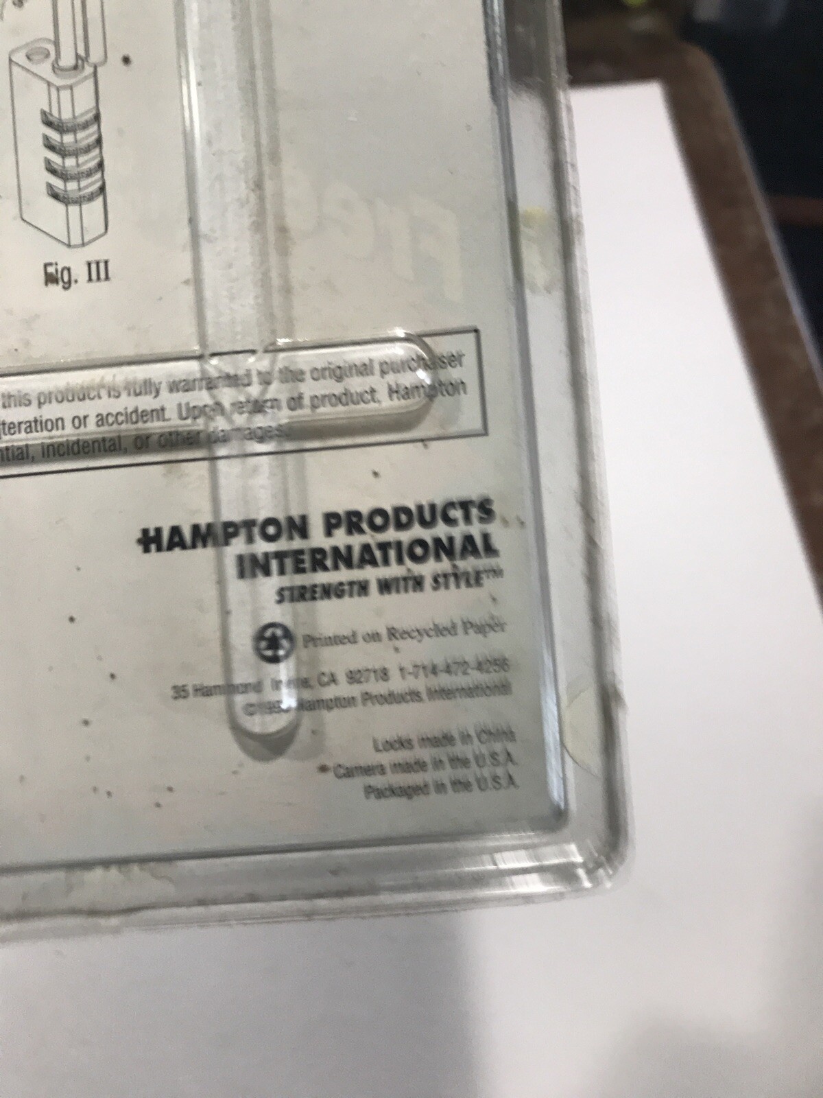 1995 Vintage Hampton Solid Brass Resettable Combo Locks (4) Kodak Film Camera