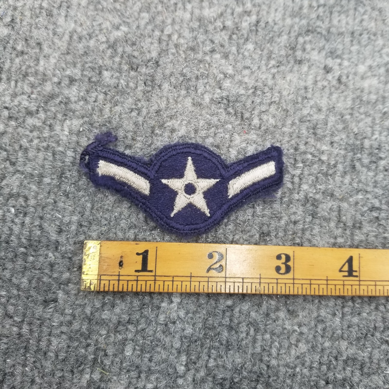 US Air Force Airman Single Stripe Chevron Patch D9